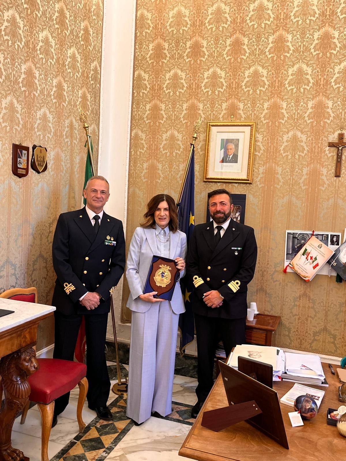 Direttore marittimo Sicilia occidentale visita il Prefetto  - 