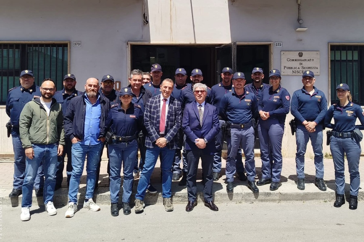 Il Questore in visita al Commissariato di Niscemi  - 