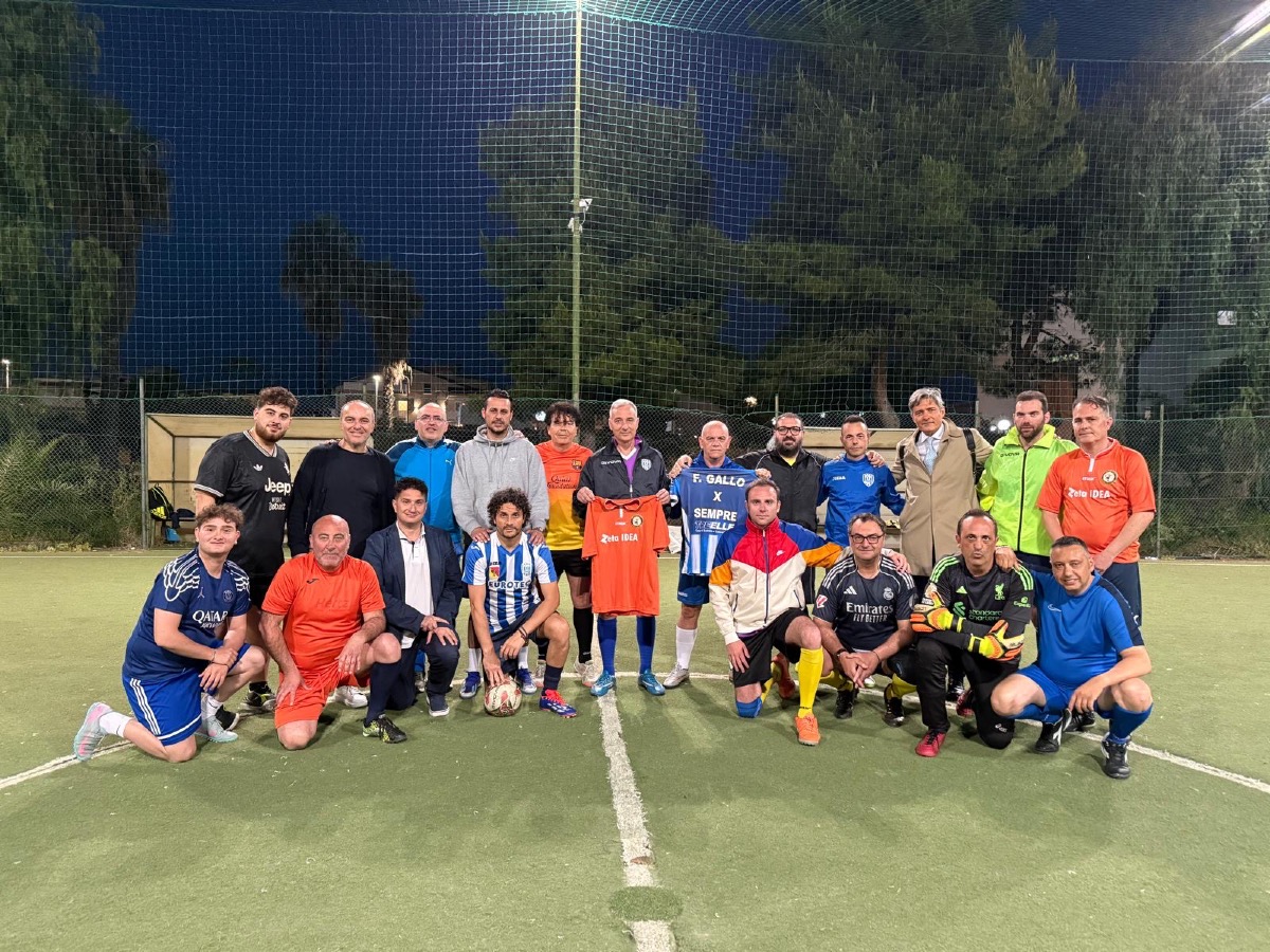 Il ricordo di Franco Gallo, l’omaggio degli amici sul campo  - 