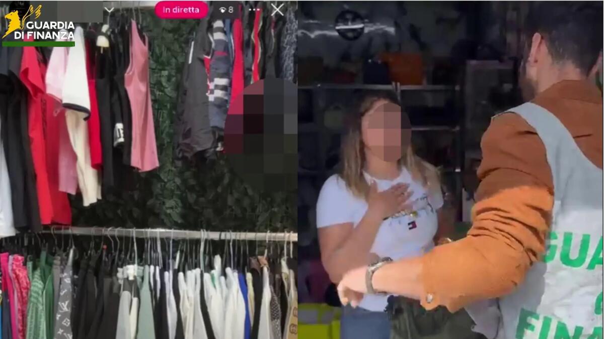 Vendevano prodotti contraffatti online a Catania, la Guardia di Finanza interviene durante la diretta streaming - 