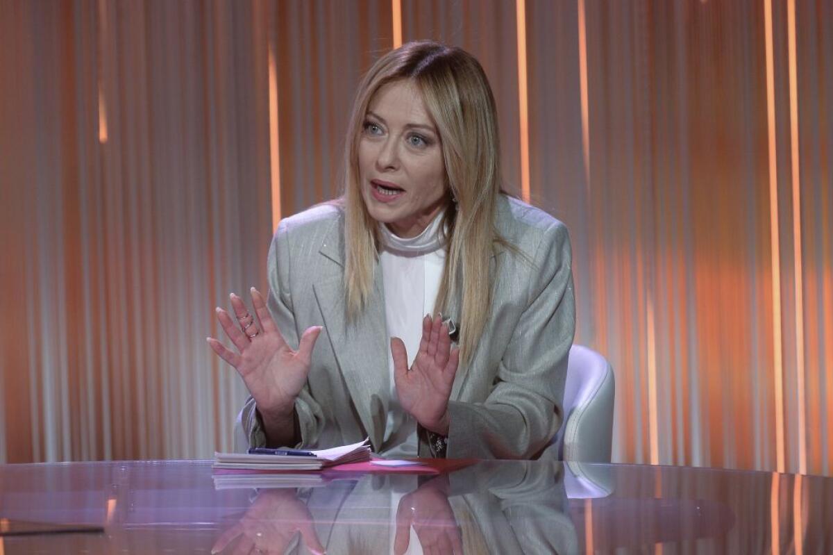 Meloni “Solerte propagandista di regime non può impartire lezioni” - 