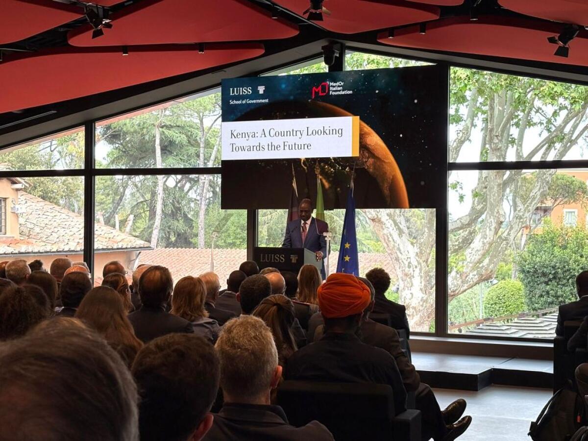 MedOr e Luiss incontrano il presidente Ruto, Kenya strategico per il futuro - 