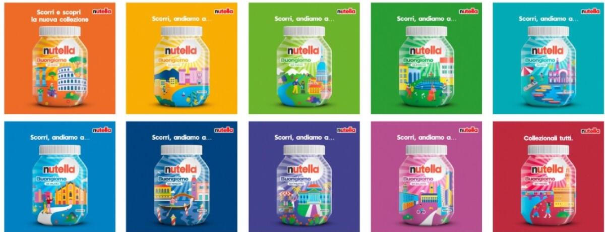 Nutella ed ENIT promuovono le città d’arte italiane con una serie limited edition - 