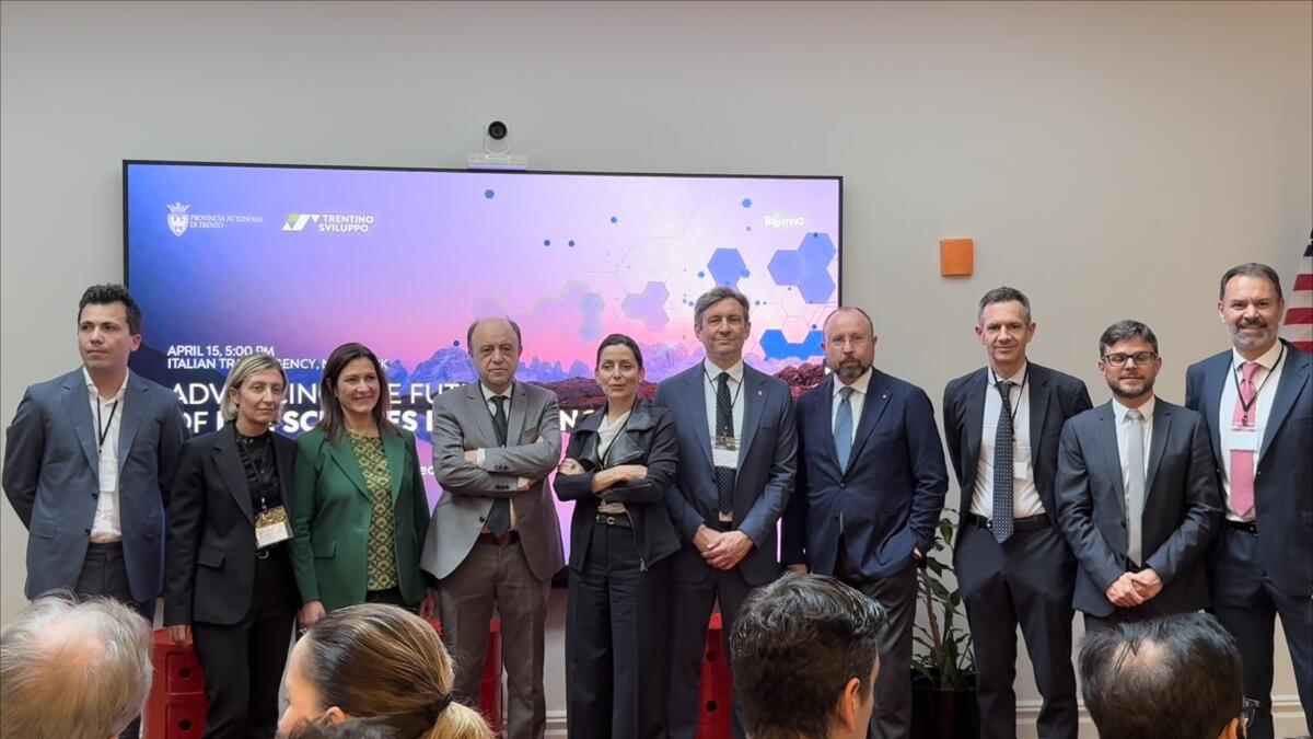 Trentino innovatore a New York, da Life Sciences a sfida globale della ricerca - 