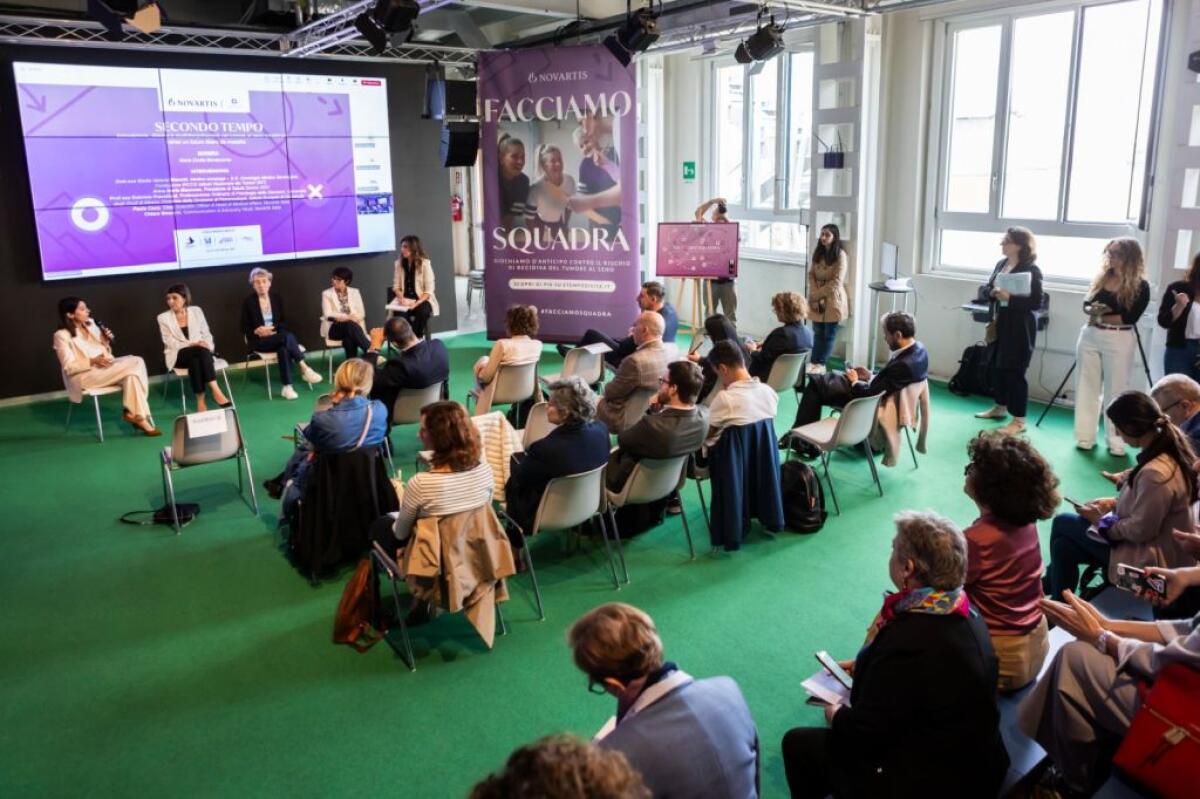 Tumore al seno, campagna Novartis “Facciamo squadra” contro il rischio di recidiva - 