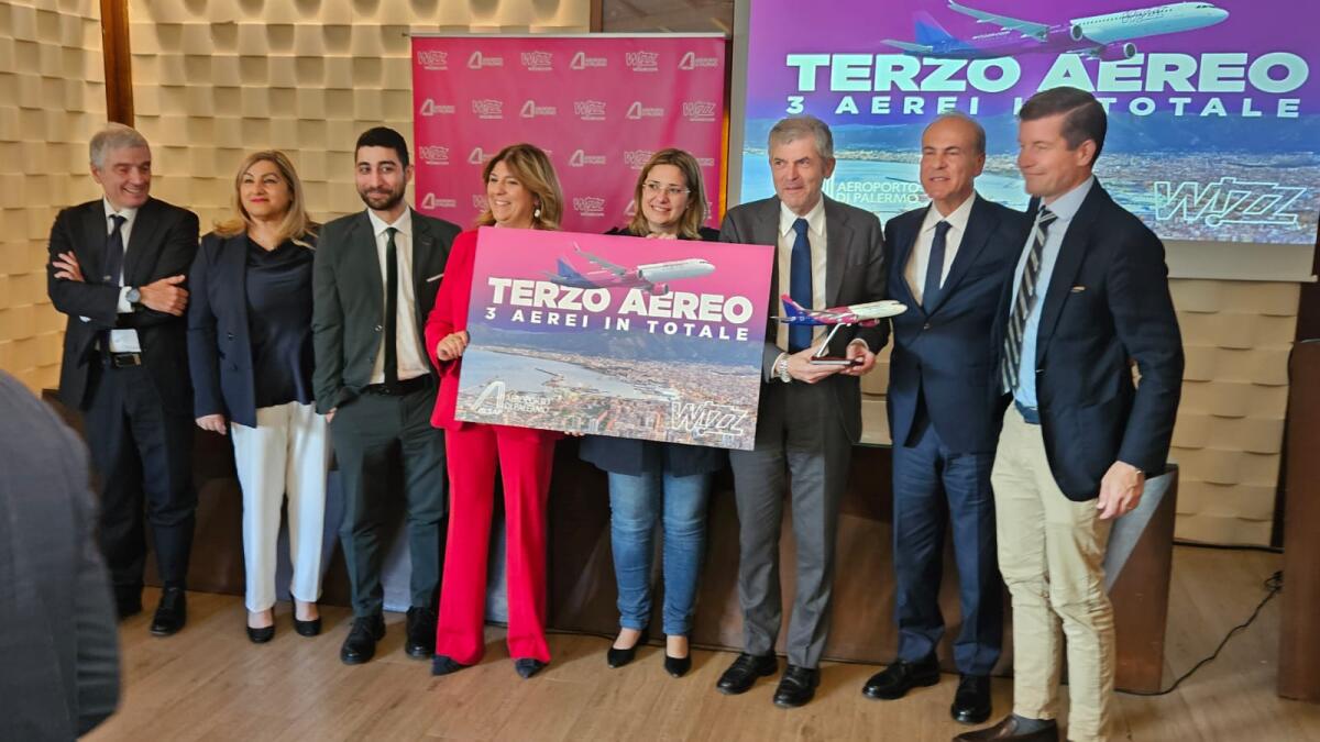 Dal 6 settembre un nuovo aereo rafforza la base di Wizz Air all’Aeroporto di Palermo - 