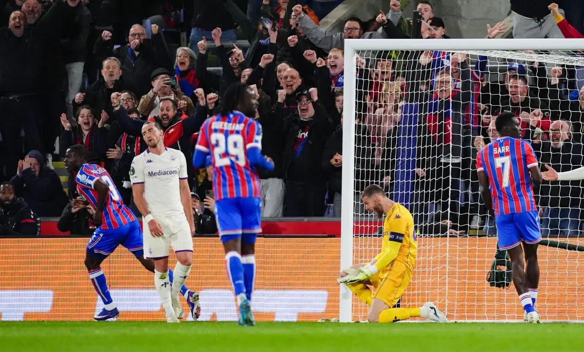 La Fiorentina crolla a Londra, il Crystal Palace vince 3-0 - 