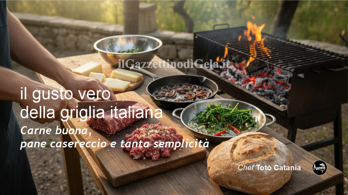 Hamburger ruspante alla griglia - 