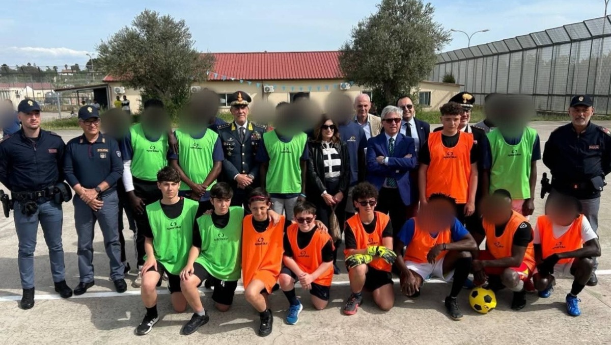 Incontro di calcio per superare le barriere culturali e sociali  - 