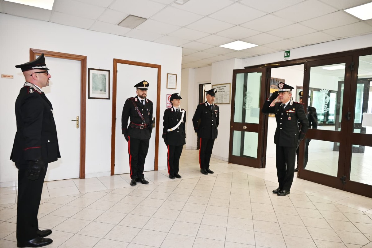 Il comandante regionale dei carabinieri in visita a Gela e a Niscemi  - 