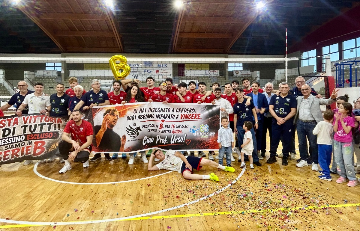 Ecoplast volley, obiettivo raggiunto: è Serie B! - 