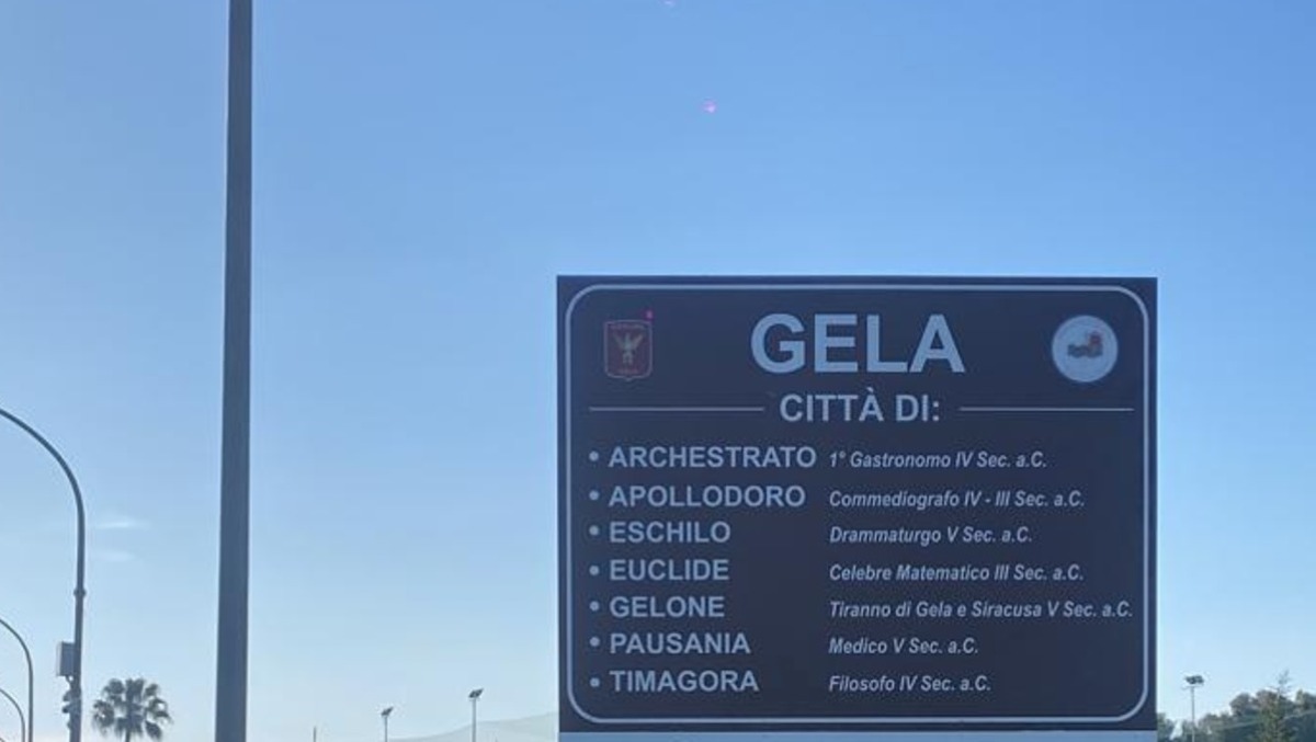 In ricordo degli uomini della Ghelas colonia greca  - 