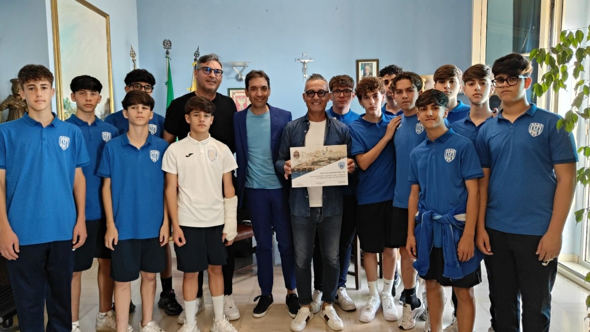 L’Amministrazione premia l’Under 15 Elite del Gela Calcio  - 