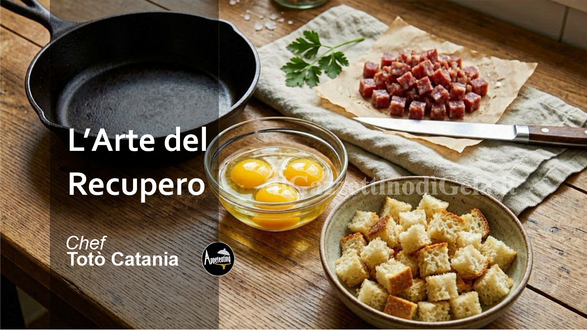 L'arte del recupero con lo chef Totò Catania - 