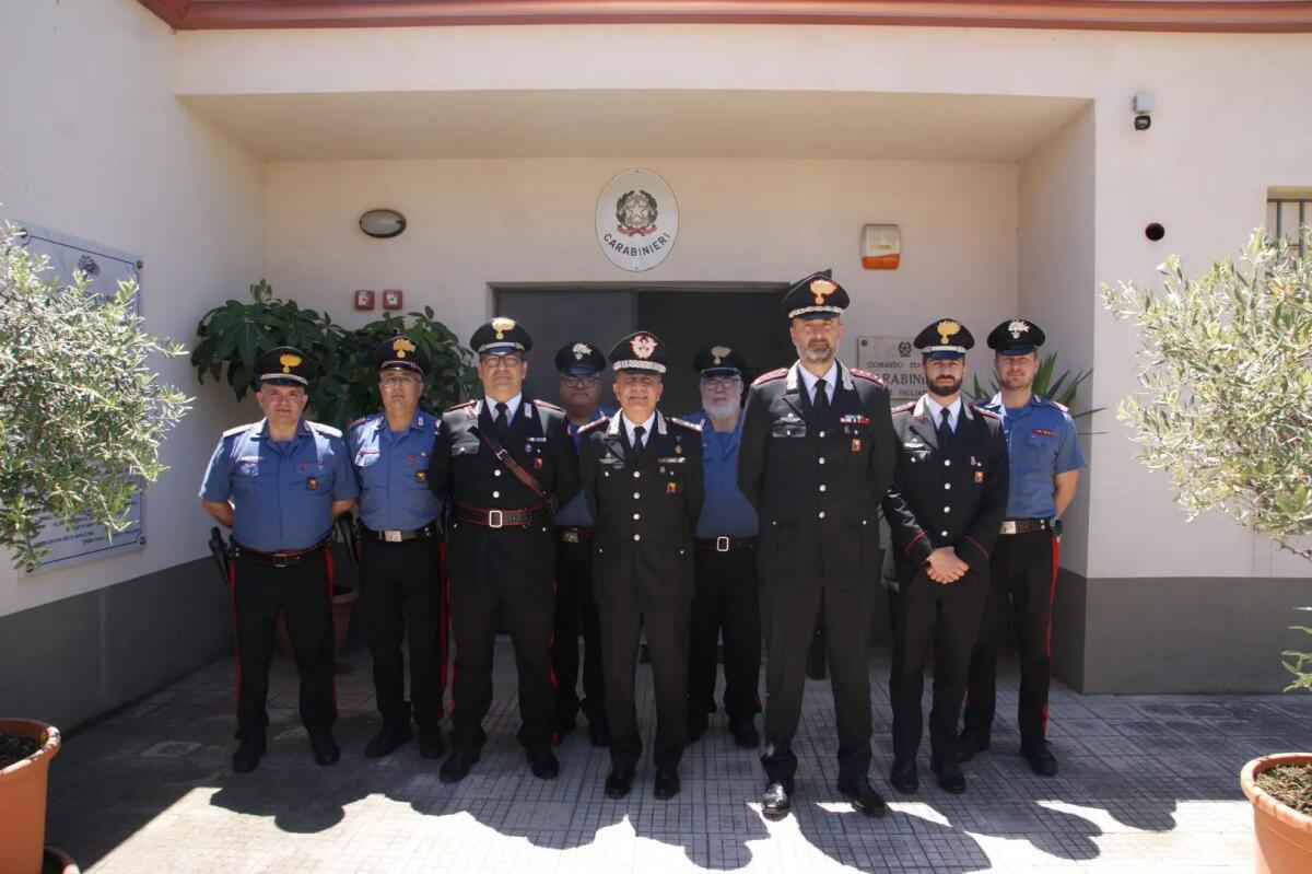 Legione Carabinieri Sicilia, il generale Del Monaco visita la compagnia di Barcellona Pozzo di Gotto e la stazione di Terme Vigliatore - 