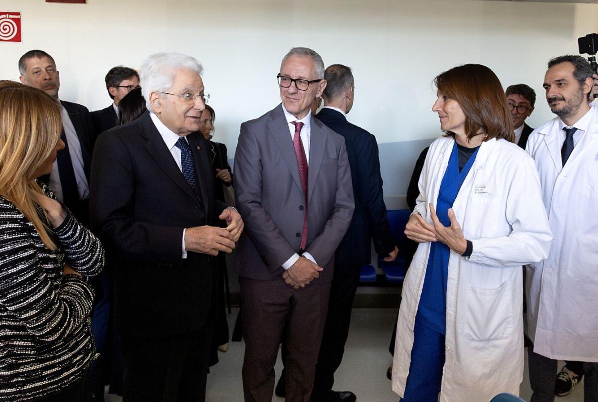 Mattarella a medici ospedale di Modena “Grazie per quello che fate” - 