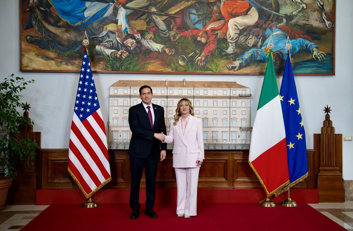Italia-Usa, Meloni incontra Rubio “Dialogo franco tra alleati” - 