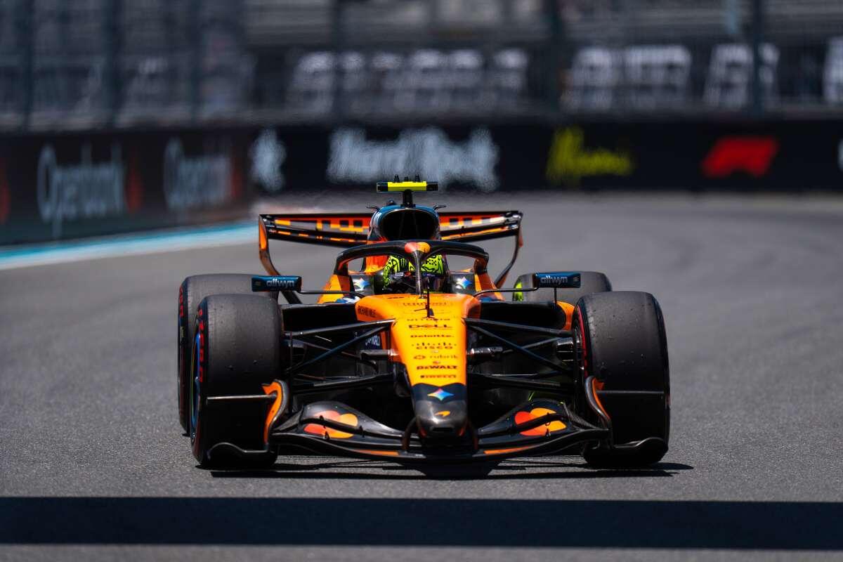Norris vince la Sprint del Gp di Miami su Piastri, terzo Leclerc - 