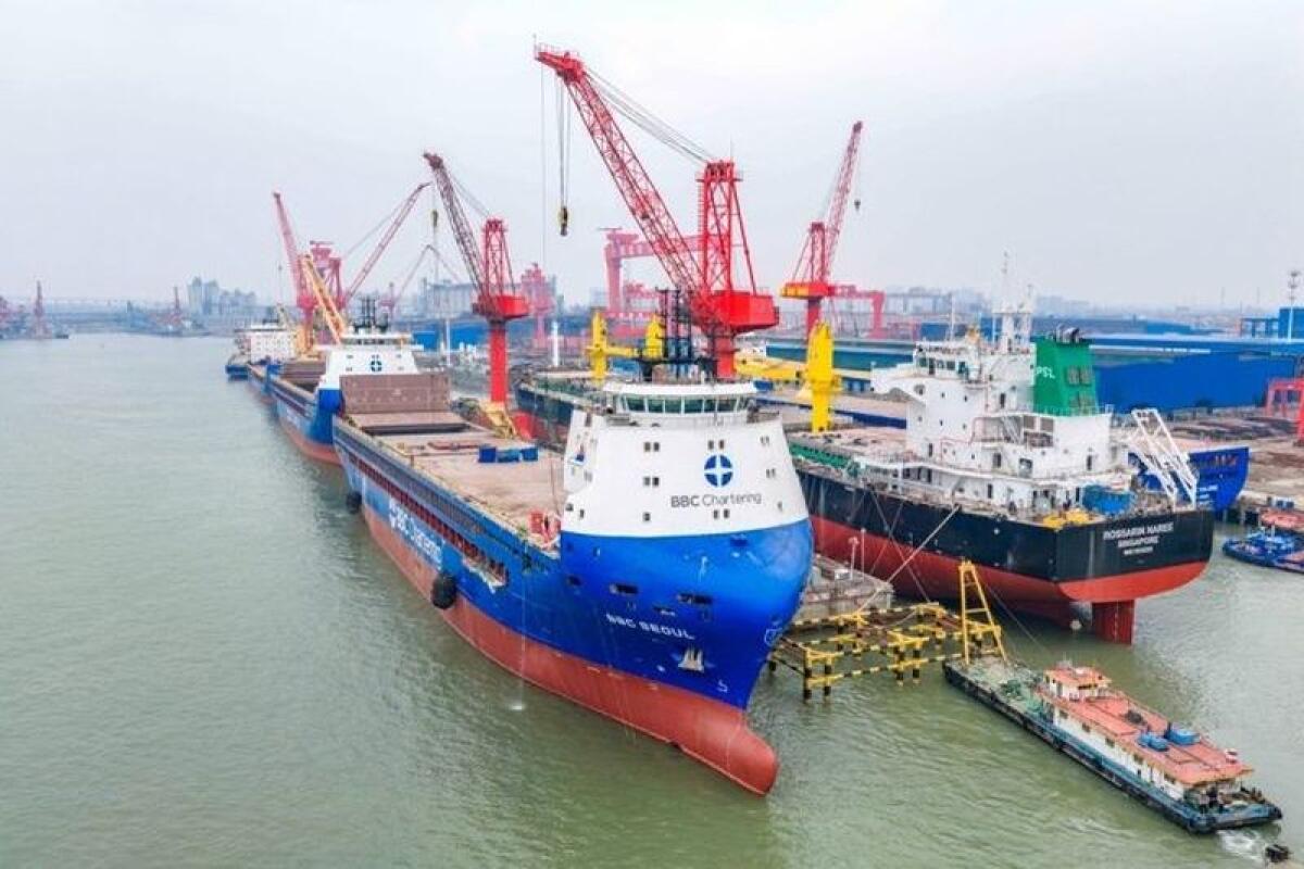Cina, la cantieristica navale registra una solida crescita nel primo trimestre - 