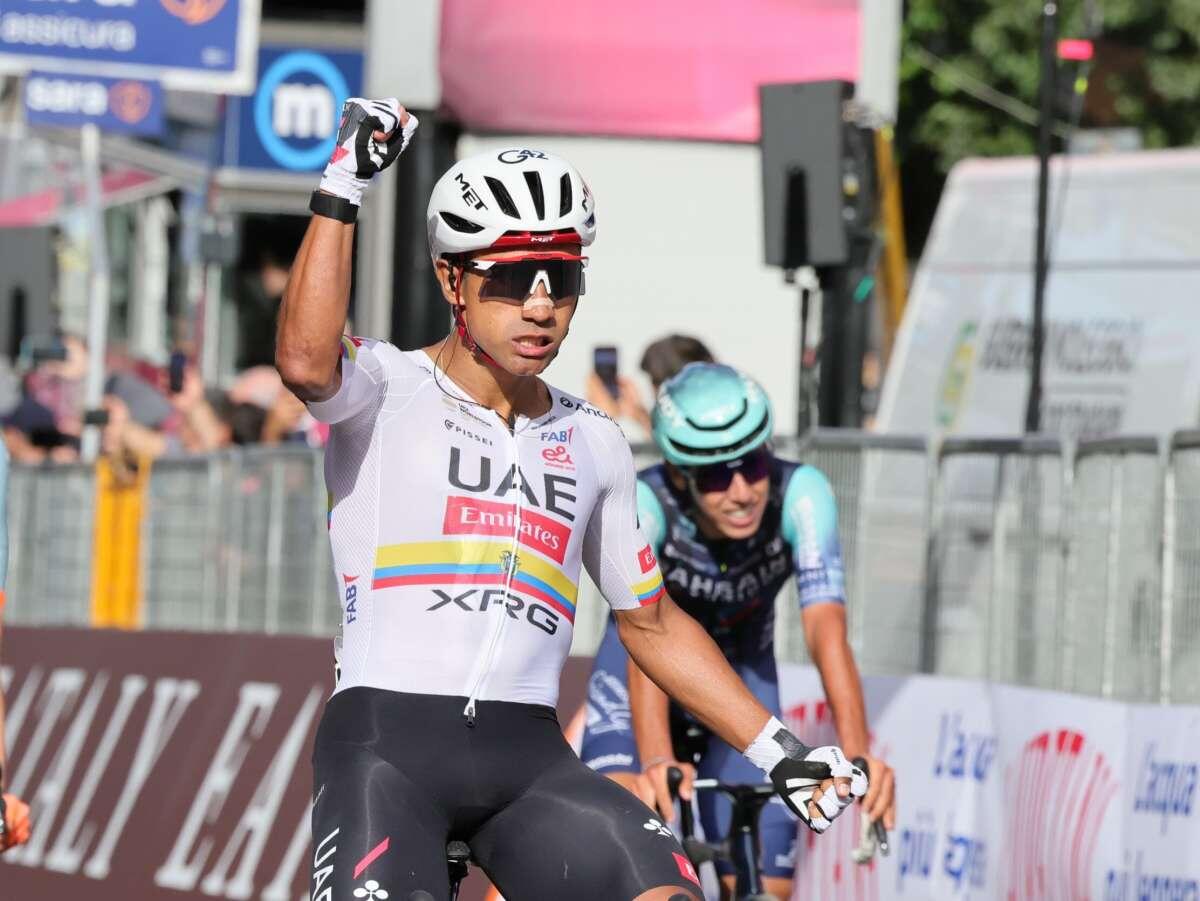 Narvaez cala il tris al Giro, Eulalio in maglia rosa anche dopo 11^ tappa - 