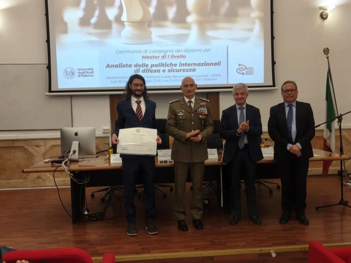 Lectio Magistralis del Generale Portolano all’Università di Palermo: “Il tema della minaccia ibrida è centrale” - 