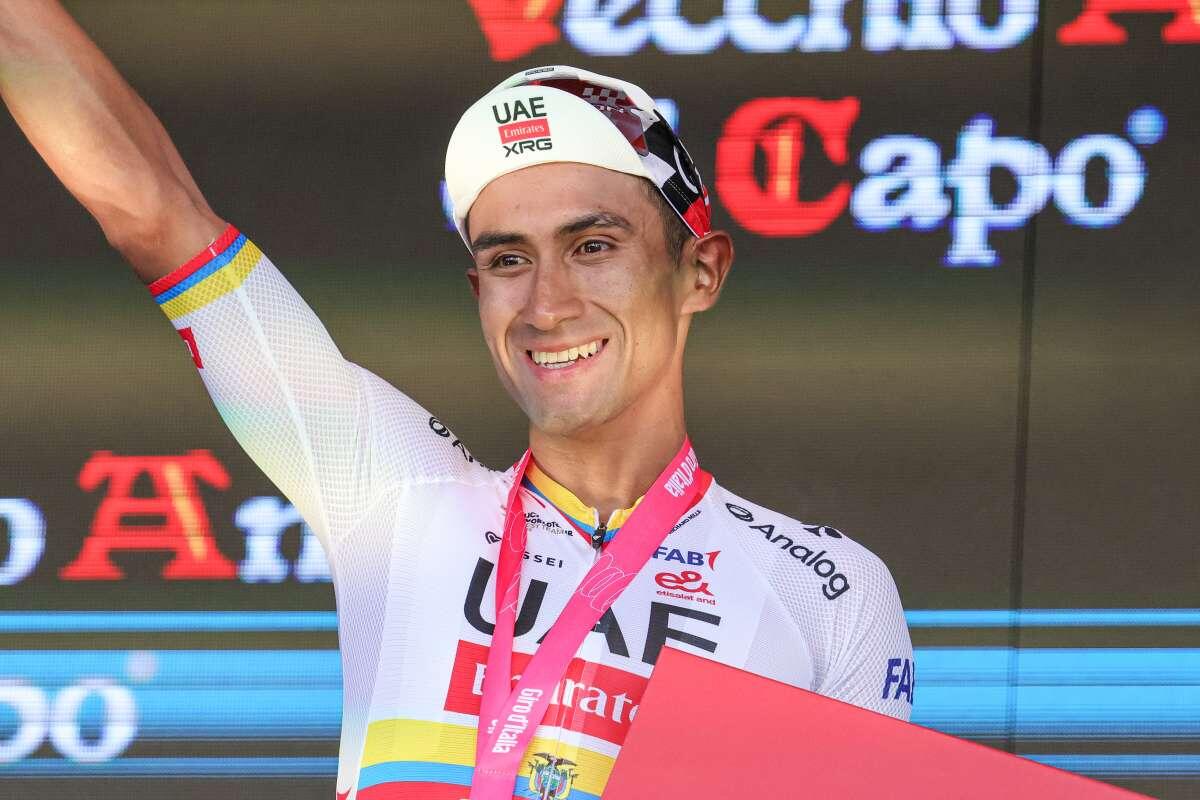 Narvaez vince per distacco a Fermo, Eulalio resta in maglia rosa - 