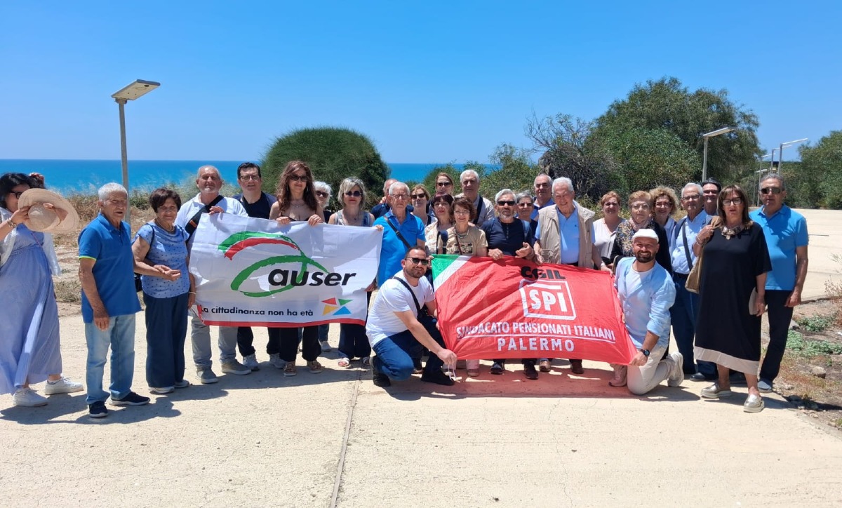 Spi Cgil e Auser Gela ospitano i soci Auser di Altofonte - 