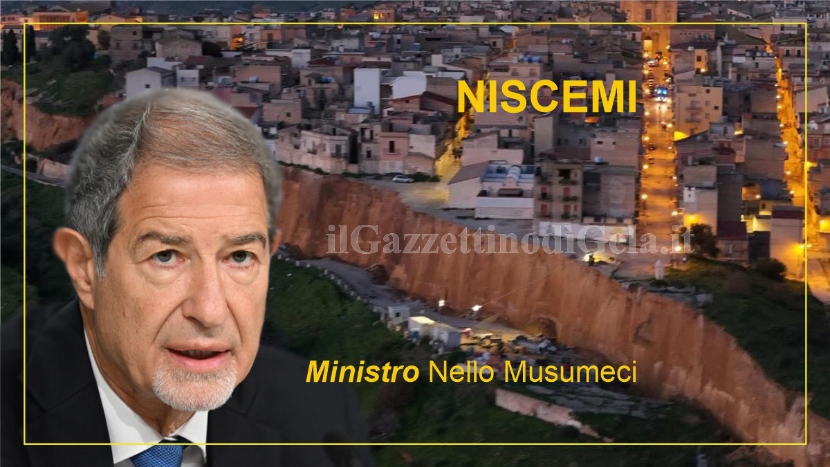 Frana Niscemi: il ministro Musumeci non risponde - 