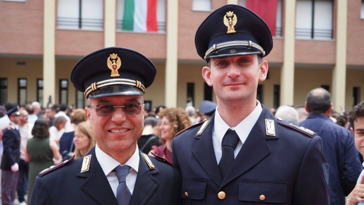 Padre e figlio in Polizia, esempio di servizio  - 