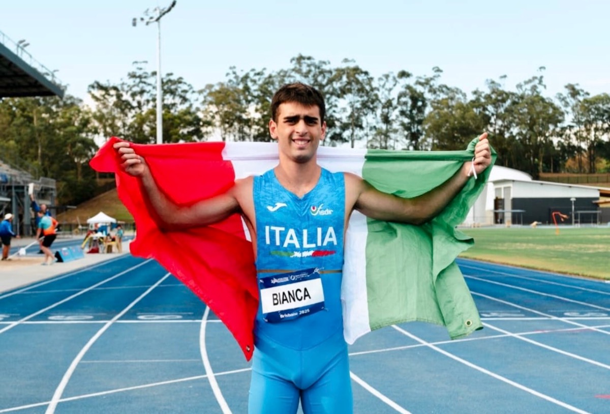 Salvo Bianca agli Europei di atletica Fisdir - 