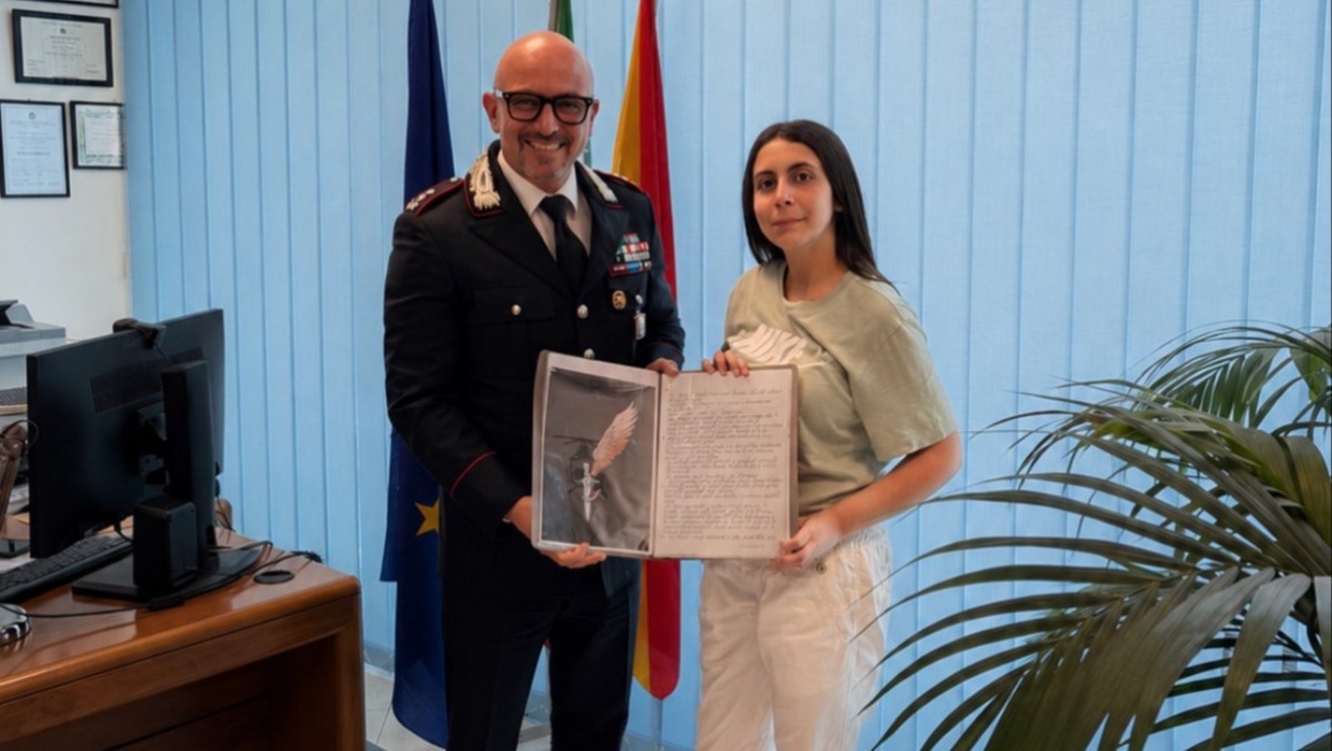 Una tesina sui carabinieri per l'esame di terza media  - 