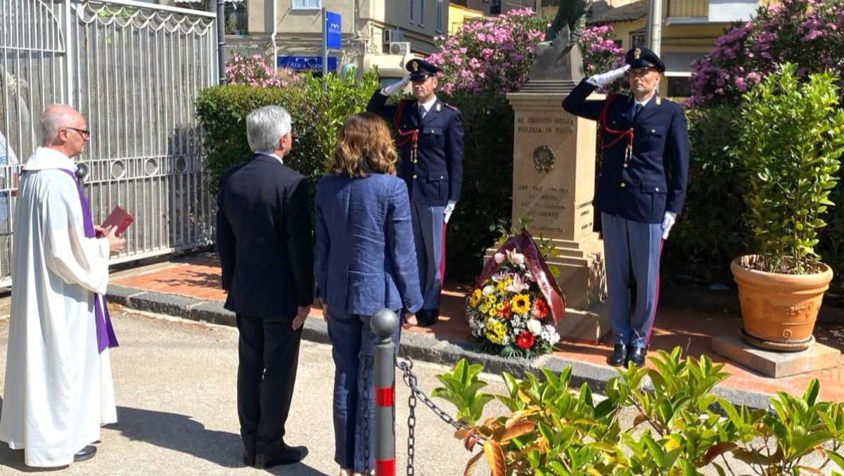 In memoria dei poliziotti Falzone e Pilato  - 