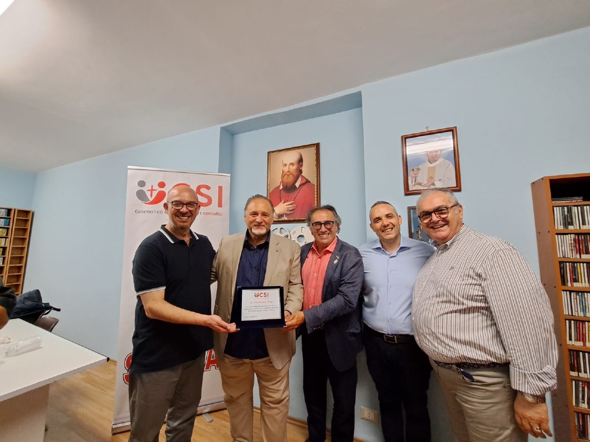 Al prof. Francesco Pira il  Premio di UCSI Sicilia  - 