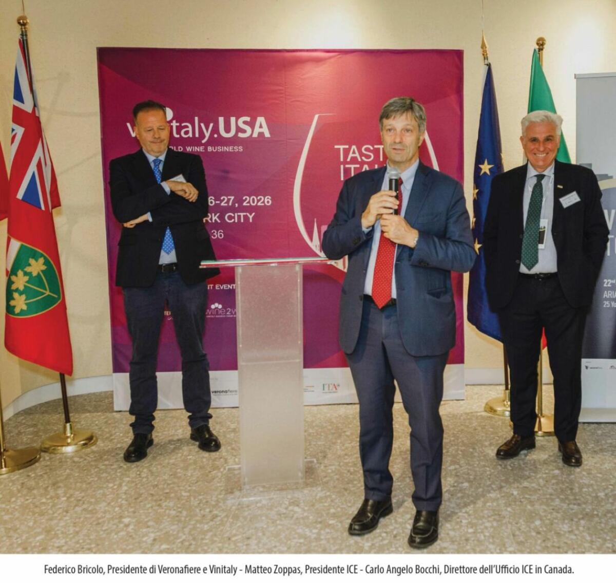 Vinitaly sbarca per la prima volta a Toronto, Ottawa e Montreal - 