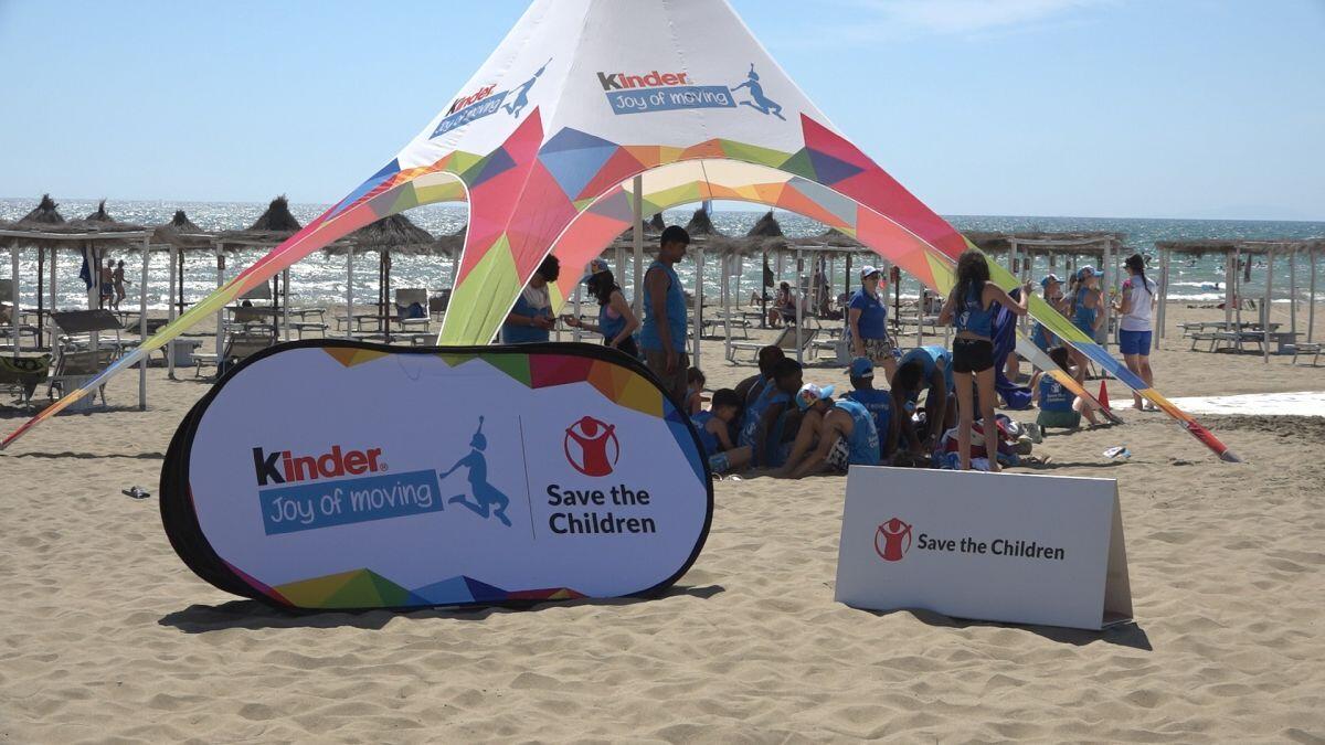 Sport e inclusione a Marina di Grosseto con Ferrero, Save the Children e Sensini - 