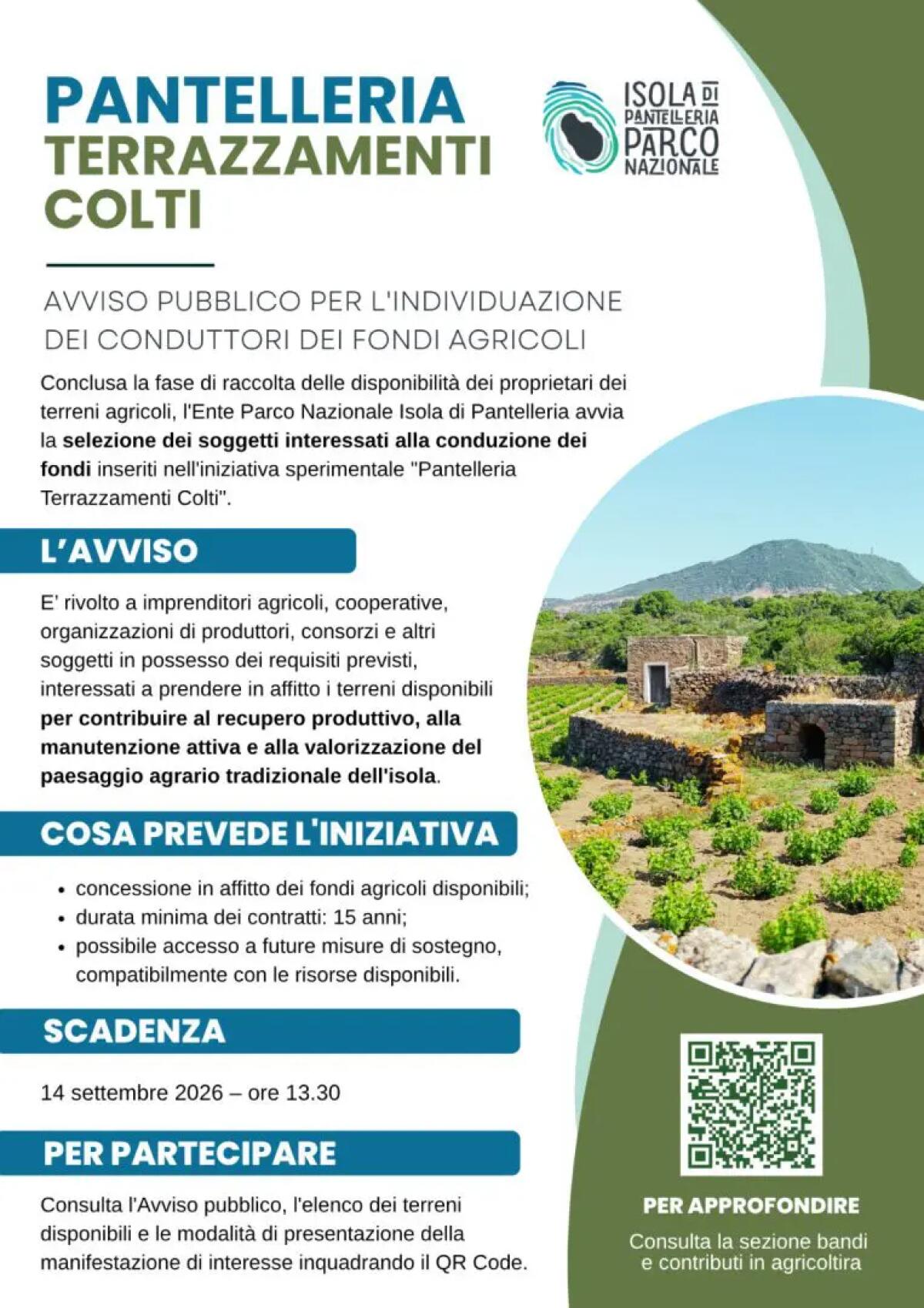 Dall’Ente Parco Nazionale Isola di Pantelleria un progetto per rivitalizzare la tradizione agricola locale - 