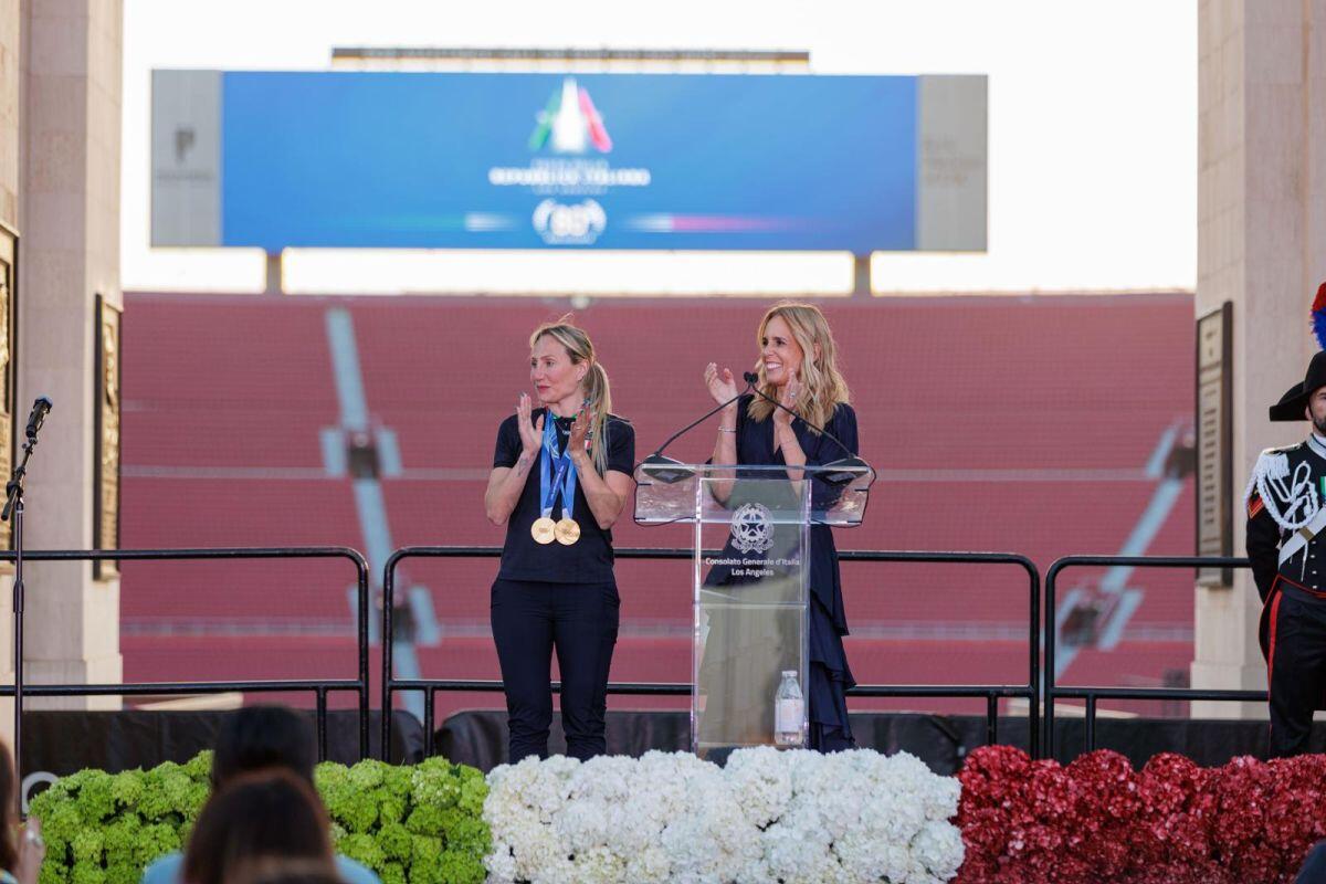 Festa Repubblica a Los Angeles, ponte Milano-Cortina 2026-LA 2028 con Lollobrigida - 