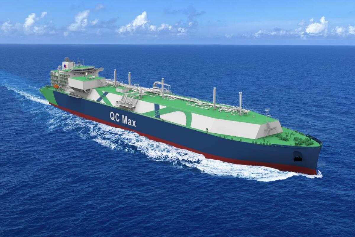 Cina, al via la costruzione di una mega nave per il trasporto di GNL - 