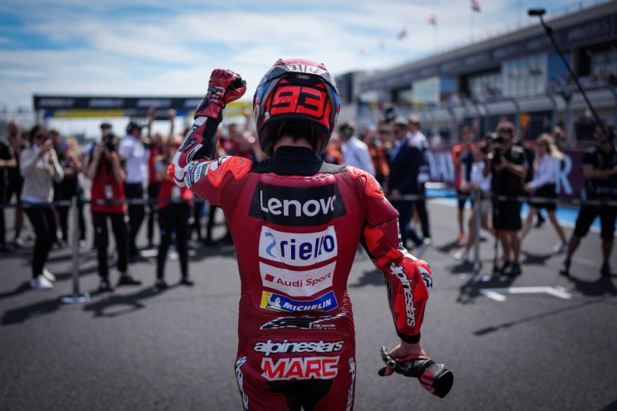 Marc Marquez centra in Ungheria la centesima vittoria della carriera - 