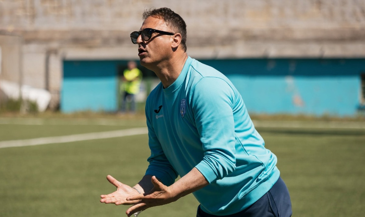 Il saluto commosso di mister Misiti al Gela calcio 