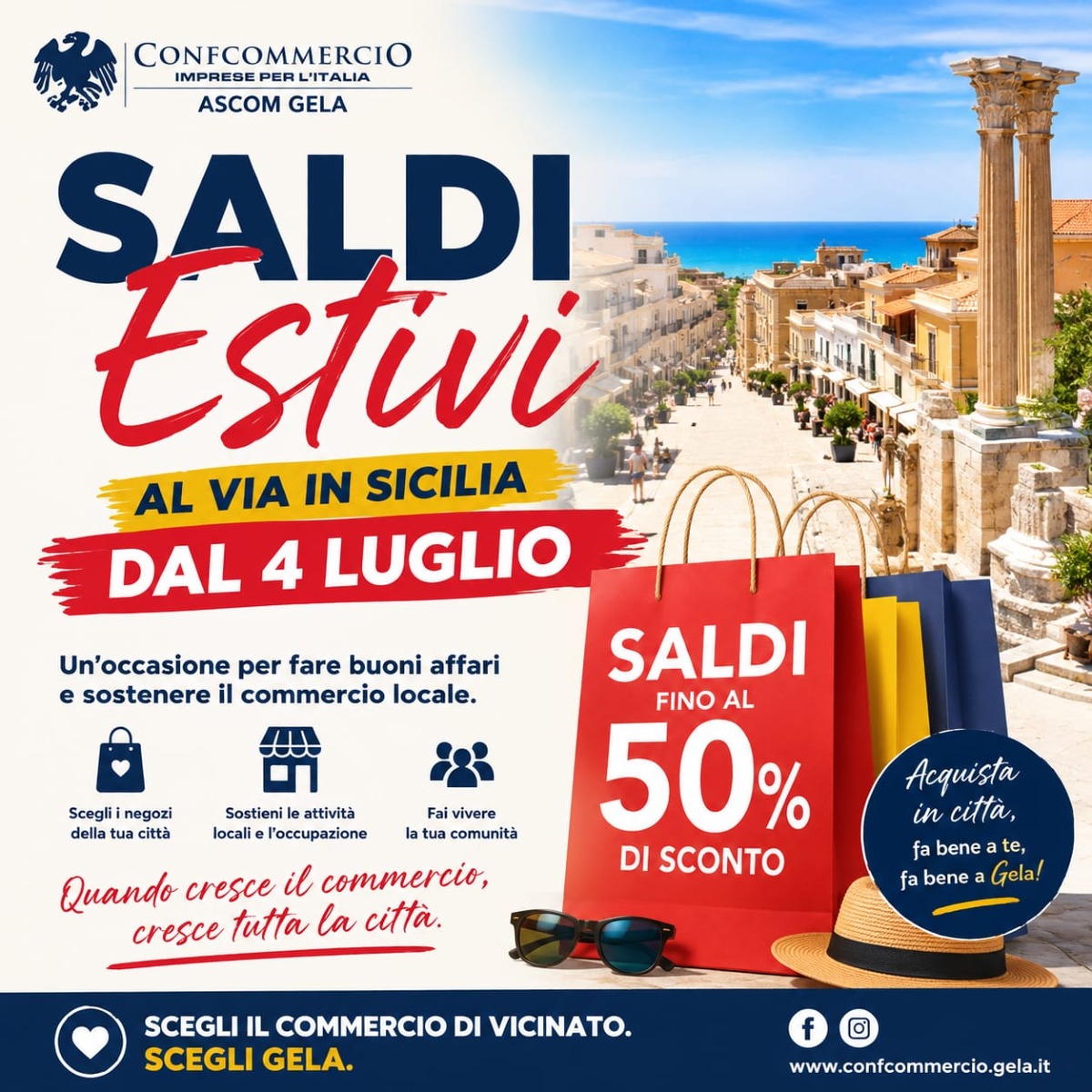 Confcommercio: al via i saldi estivi dal 4 luglio - 