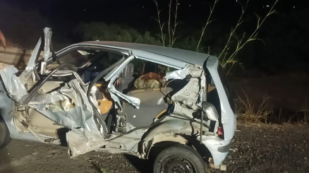 Forano sulla statale, la loro auto travolta da un tir - 
