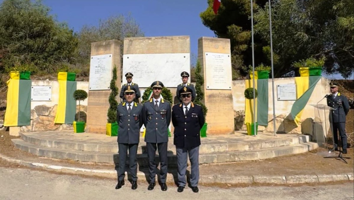 Ricordati i finanzieri della postazione "Castelluzzo" - 