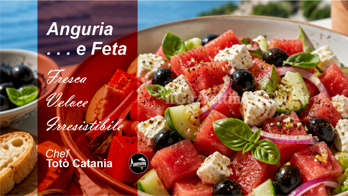Insalata di anguria e feta: freschezza estiva - 