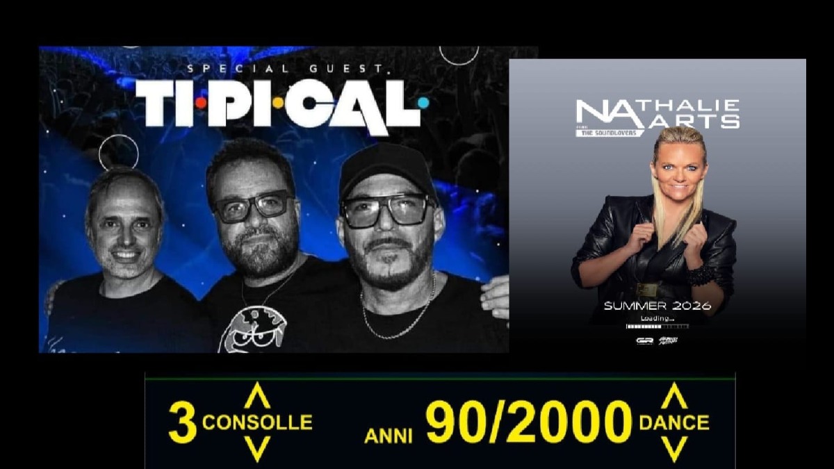 Nathalie Aarts e Ti.Pi.Cal: la magia della dance al Disco Village  - 