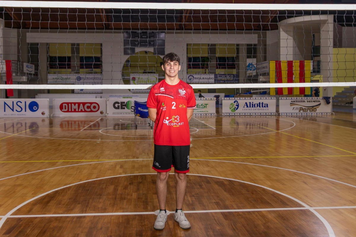 Ecoplast volley, prima riconferma: c'è Gabriele Palmeri  - 
