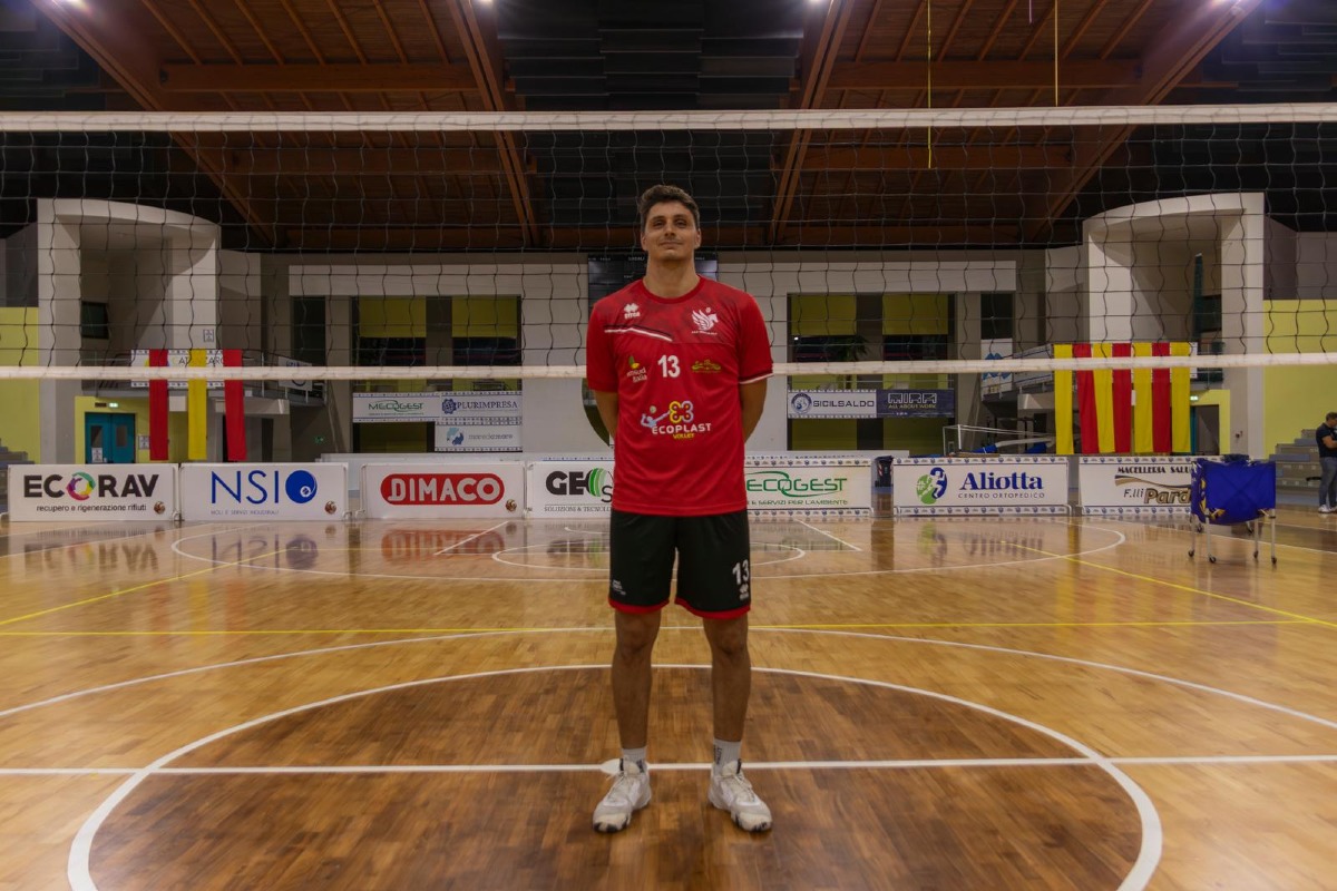 Sandro Caci ancora in campo con la maglia dell'Ecoplast  - 
