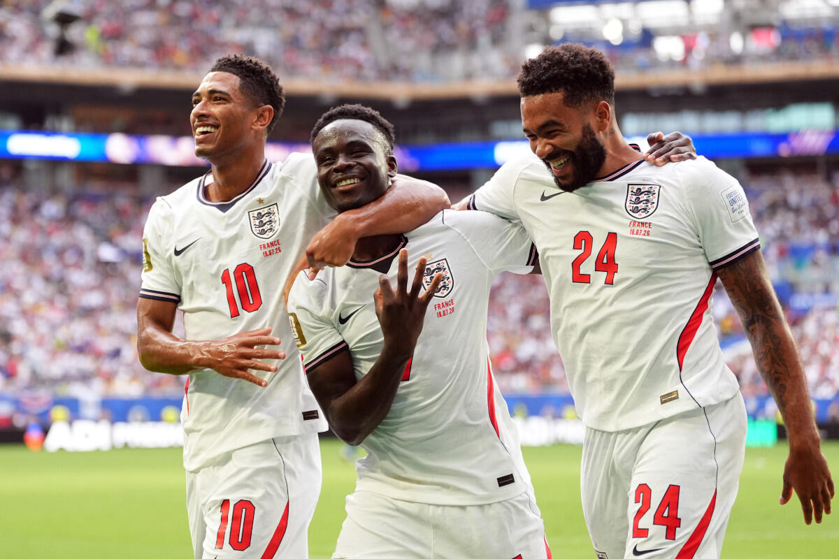 Show fra Francia e Inghilterra, la tripletta di Saka vale il terzo posto - 