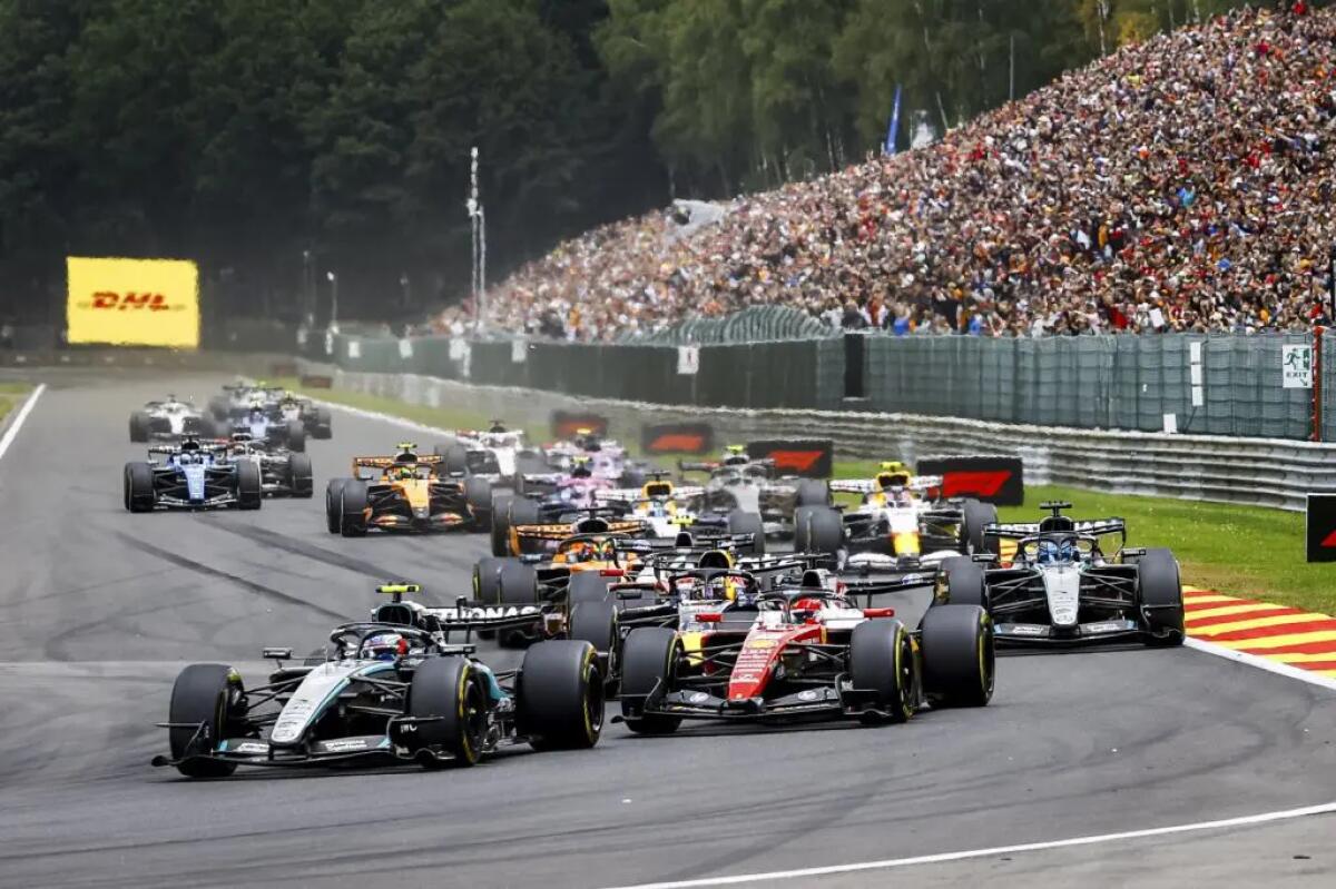 In Belgio torna a vincere Antonelli, sul podio Leclerc e Verstappen - 