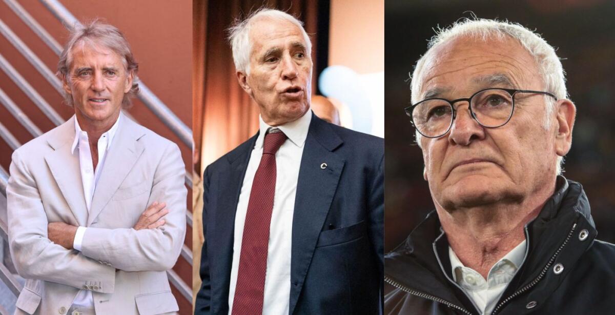 Malagò “Mancini sarà il ct, Ranieri dt, con Maldini separazione consensuale” - 